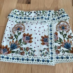Worn once! Beautiful Farm Rio skirt